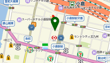 ザ・パーク小倉駅前第2の地図画像