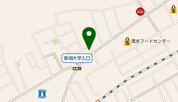 ザ・パーク新潟大学前の地図画像