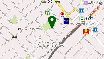 ザ・パーク五井中央西第1の地図画像