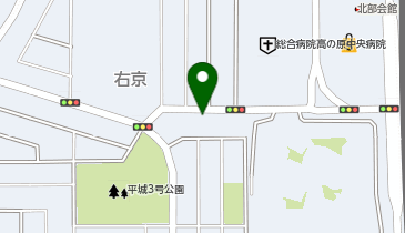 ザ・パーク高の原の地図画像