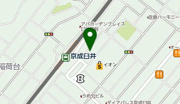 ザ・パーク京成臼井駅前の地図画像