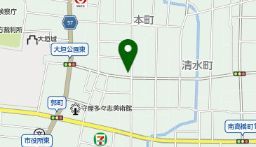 ザ・パーク大垣本町の地図画像