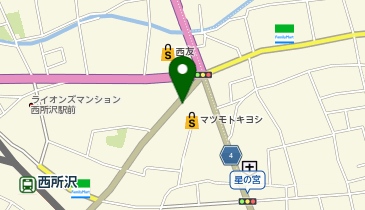ザ・パーク西所沢の地図画像
