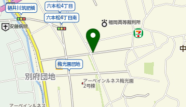 ザ・パーク六本松4丁目第1の地図画像