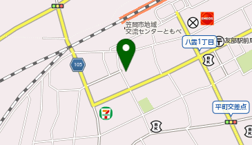 ザ・パーク友部駅前第5の地図画像