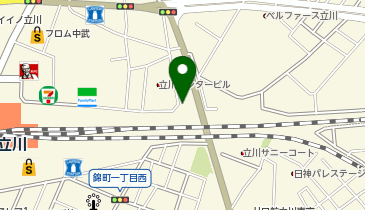 ザ・パーク立川曙町第2の地図画像