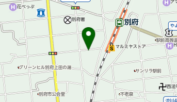 ザ・パーク別府駅前第3の地図画像