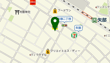 ザ・パーク相模原矢部第1の地図画像