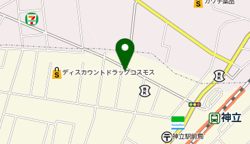 ザ・パーク神立駅前第1の地図画像