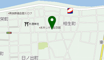 ザ・パーク水木しげるロード第2の地図画像