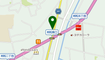 ザ・パーク則松1丁目の地図画像