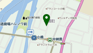 ザ・パーク小橋町1丁目の地図画像