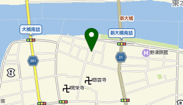 ザ・パーク松江和多見町の地図画像