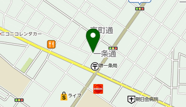 ザ・パーク堺区一条通の地図画像