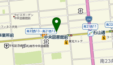 ザ・パーク南21西12の地図画像