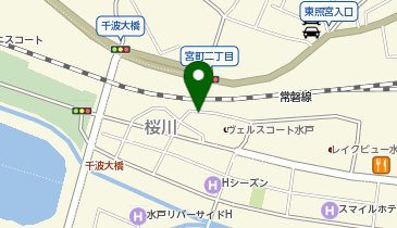 ザ・パーク桜川第2の地図画像