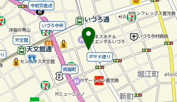 ザ・パーク大黒町第1の地図画像