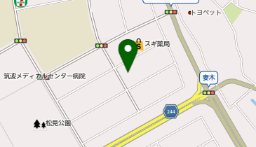 ザ・パーク天久保第2の地図画像