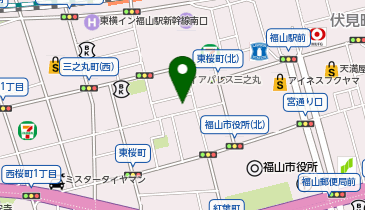 ザ・パーク福山三之丸町第1の地図画像