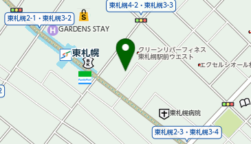 ザ・パーク東札幌3・3の地図画像