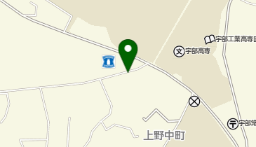 ザ・パーク宇部上野中町の地図画像