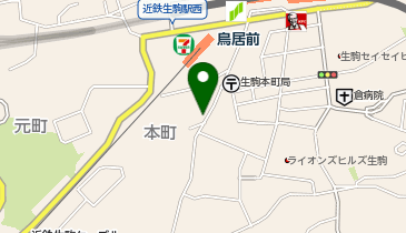 ザ・パーク生駒駅前南第3の地図画像