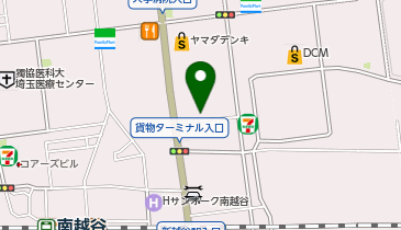 ザ・パーク南越谷第6の地図画像