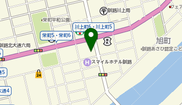 ザ・パーク釧路川上町5丁目の地図画像