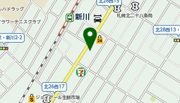 ザ・パーク北27西16の地図画像