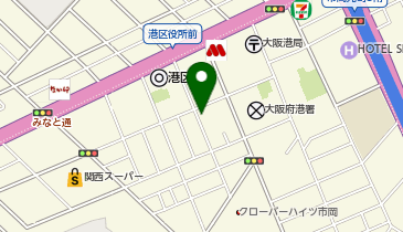 ザ・パーク市岡1丁目の地図画像