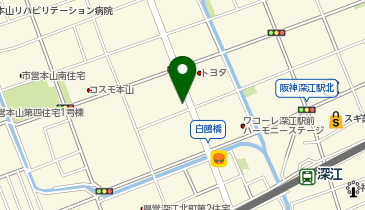 ザ・パーク神戸本山南町1丁目の地図画像