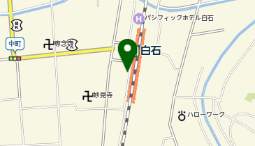 ザ・パーク白石駅前の地図画像