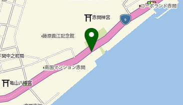 ザ・パーク下関阿弥陀寺町の地図画像