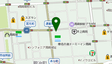 ザ・パーク高崎連雀町第1の地図画像