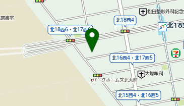 ザ・パーク北17西5の地図画像