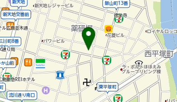 ザ・パーク薬研堀第4の地図画像