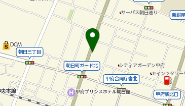 ザ・パーク甲府朝日1丁目2の地図画像