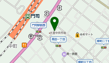 ザ・パーク門司柳町の地図画像
