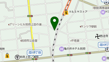 ザ・パーク別府駅前第4の地図画像