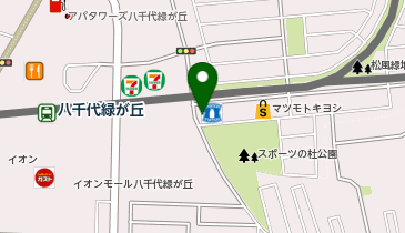 ザ・パークローソン八千代緑が丘四丁目店の地図画像