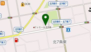 ザ・パーク北8東6の地図画像