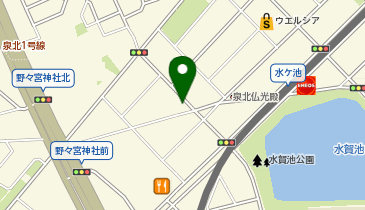 ザ・パーク深井清水町の地図画像