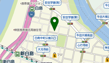 ザ・パーク白島中町第1の地図画像