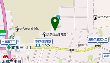 ザ・パーク湯島4丁目第1の地図画像