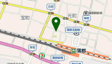 ザ・パーク蒲郡駅北第1の地図画像