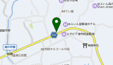 ザ・パーク大分湯布院・金鱗湖前の地図画像