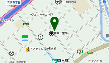 ザ・パーク神戸二葉町3丁目の地図画像