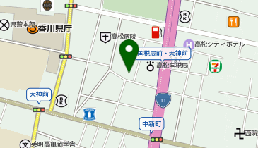 ザ・パーク天神前の地図画像