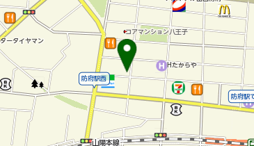 ザ・パーク防府八王子第2の地図画像