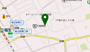 ザ・パーク福生東口の地図画像